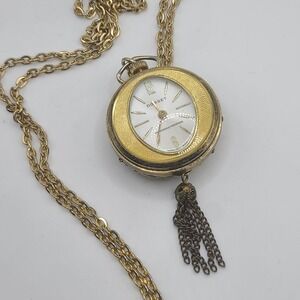 Vintage Dorset Watch Necklace Tassel DOESNT RUN